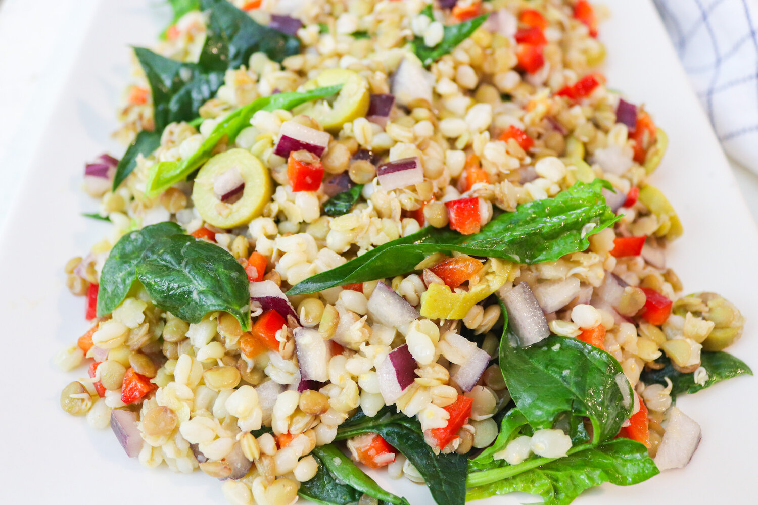 Mediterranean Lentil Salad - My Health Magazine